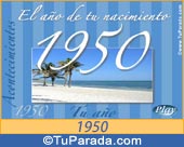 Tarjeta de 1950