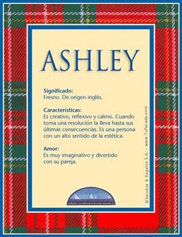 Nombre Ashley