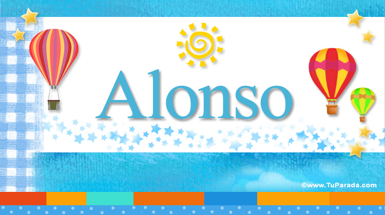 Alonso, imagen de Alonso