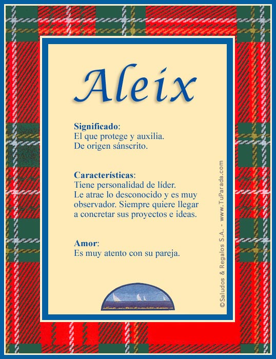 Tarjeta - Aleix
