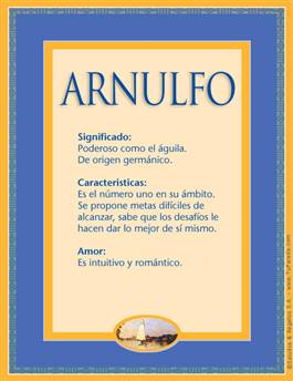 Nombre Arnulfo