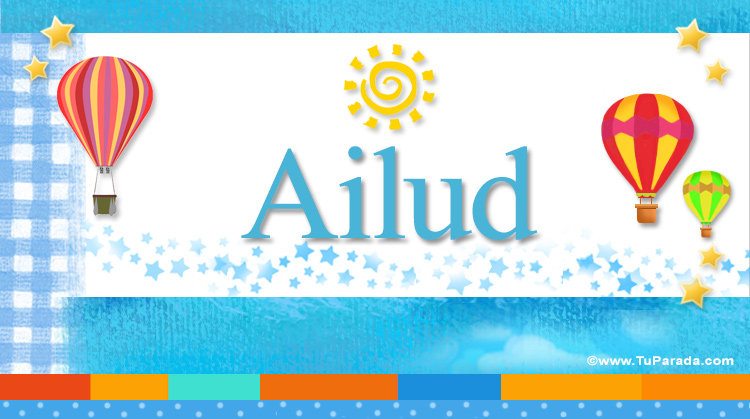 Nombre Ailud, Imagen Significado de Ailud