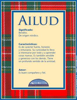 Significado del nombre Ailud