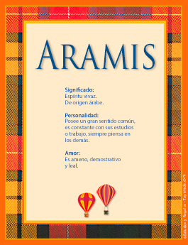 Significado del nombre Aramis