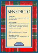 Benedicto