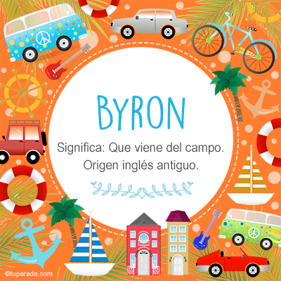 Significado Nombre Byron