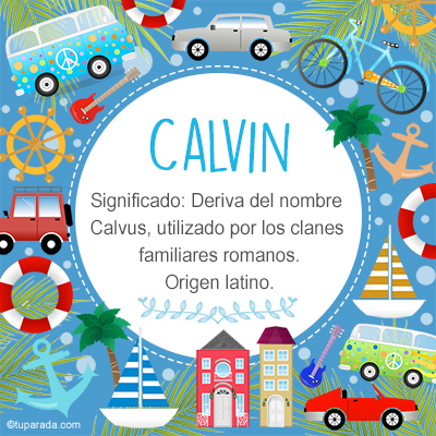 Significado Nombre Calvin
