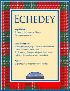 Nombre Echedey