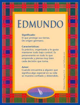 Nombre Edmundo