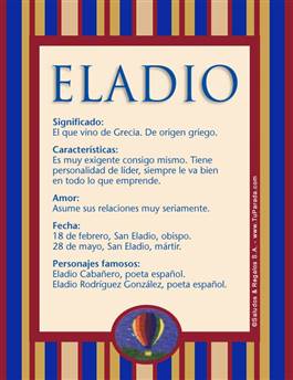 Nombre Eladio