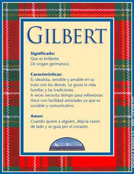 Significado del nombre Gilbert