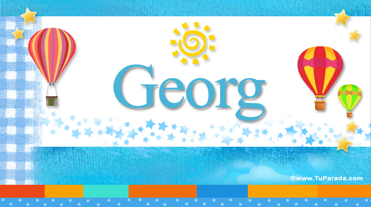 Nombre Georg, Imagen Significado de Georg