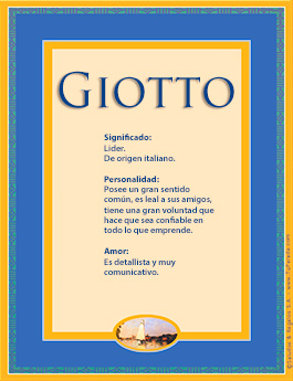 Significado del nombre Giotto