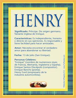 Nombre Henry