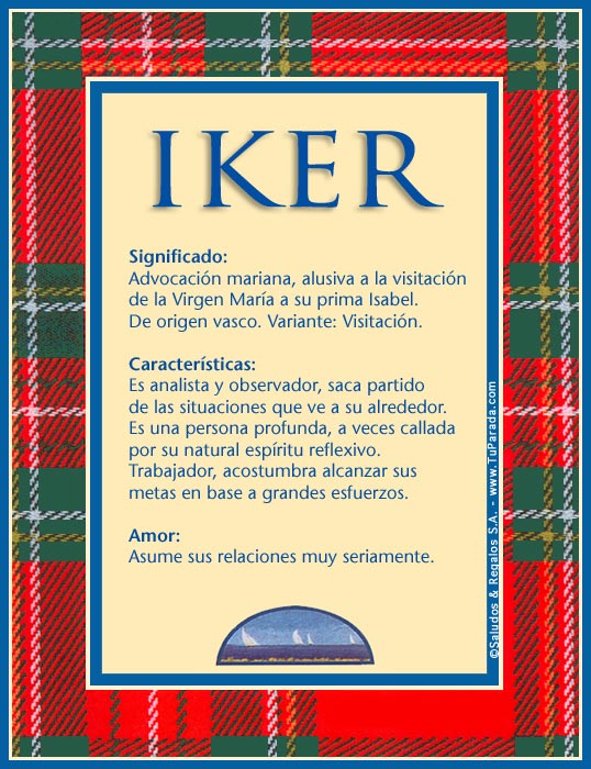 Tarjeta - Iker