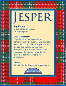 Significado del nombre Jesper