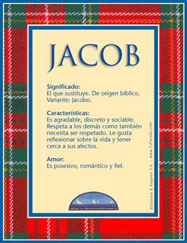 Nombre Jacob