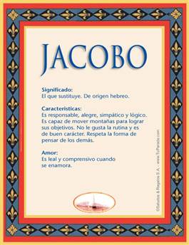 Nombre Jacobo