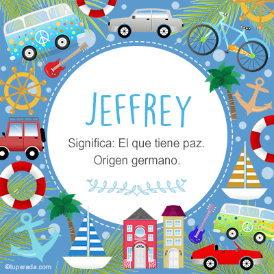 Significado Nombre Jeffrey