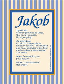Significado del nombre Jakob