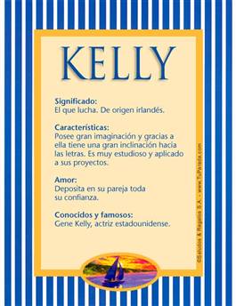 Significado del nombre Kelly