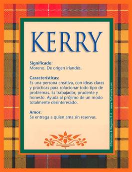 Significado del nombre Kerry