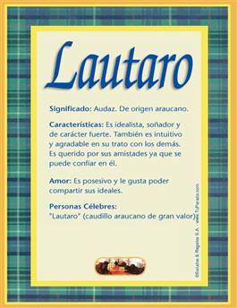 Significado del nombre Lautaro