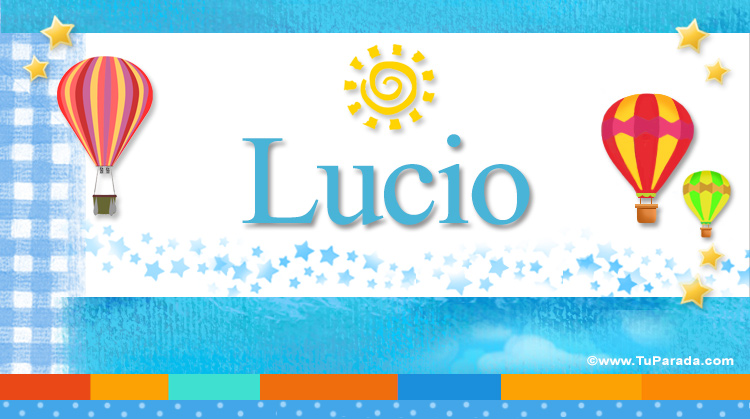 Nombre Lucio, Imagen Significado de Lucio