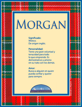 Significado del nombre Morgan