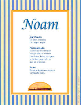 Significado del nombre Noam