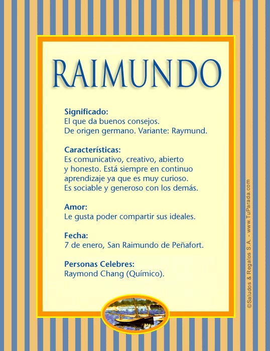 Tarjeta - Raimundo