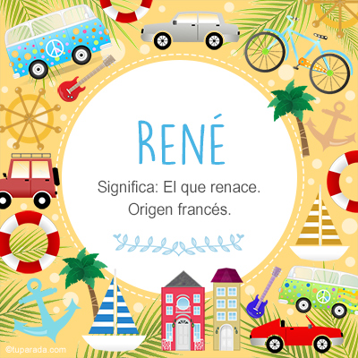 Significado Nombre René