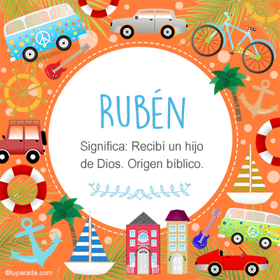Significado Nombre Rubén