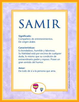 Nombre Samir