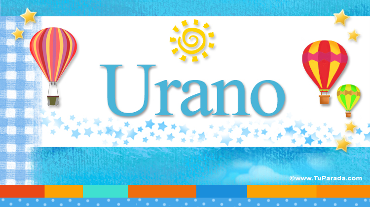 Nombre Urano, Imagen Significado de Urano