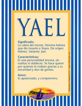 Significado del nombre Yael