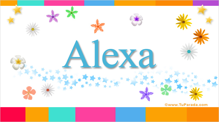 Nombre Alexa, Imagen Significado de Alexa