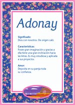 Adonay