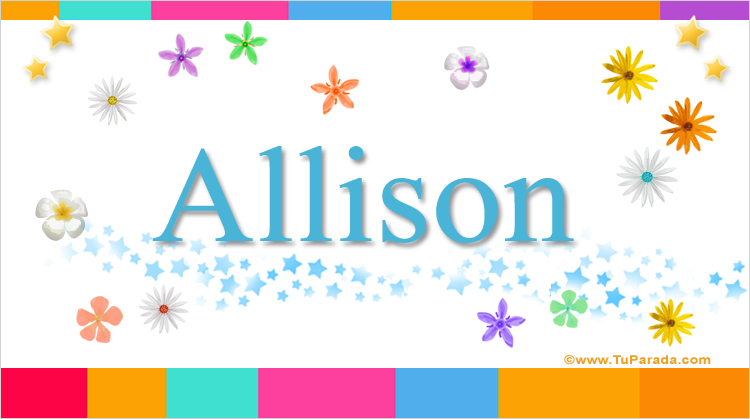 Nombre Allison, Imagen Significado de Allison