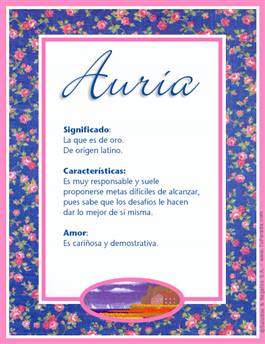 Nombre Auria
