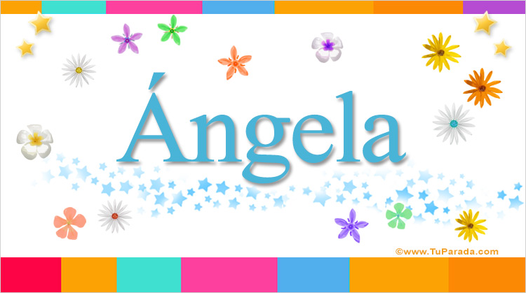 Nombre Ángela, Imagen Significado de Ángela