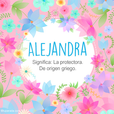 Significado Nombre Alejandra