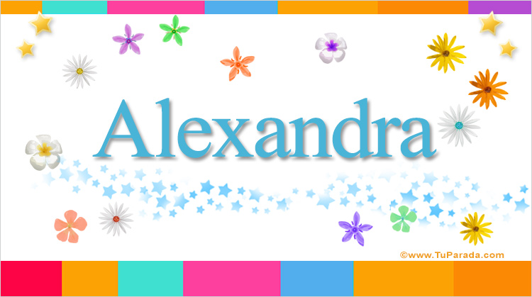 Nombre Alexandra, Imagen Significado de Alexandra