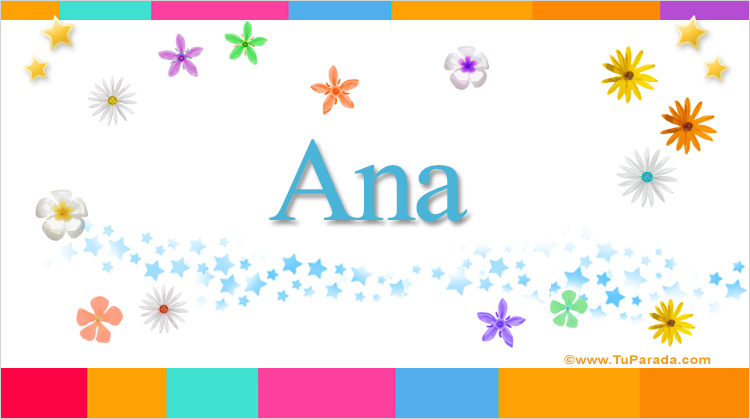 Nombre Ana, Imagen Significado de Ana