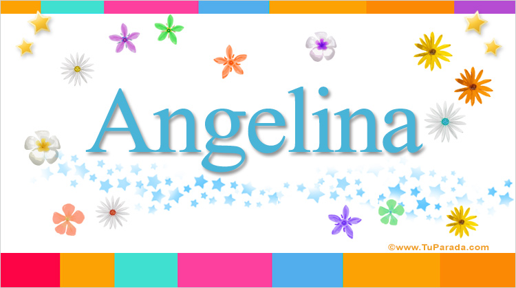 Nombre Angelina, Imagen Significado de Angelina