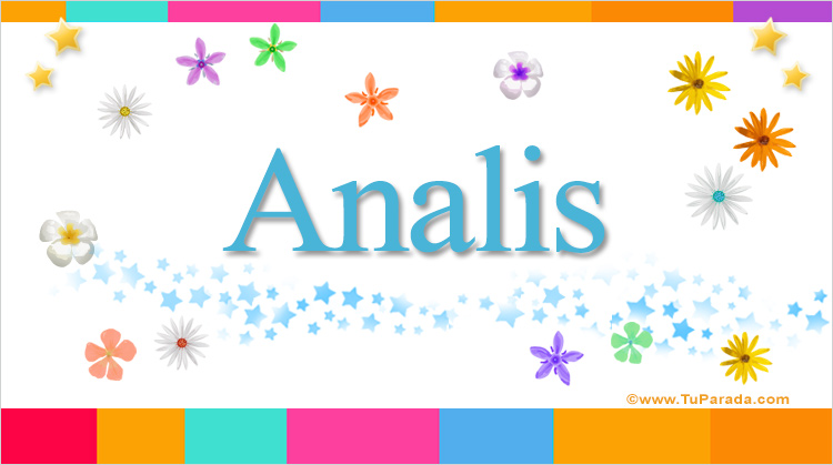 Nombre Analis, Imagen Significado de Analis