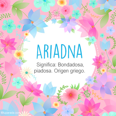 Significado Nombre Ariadna
