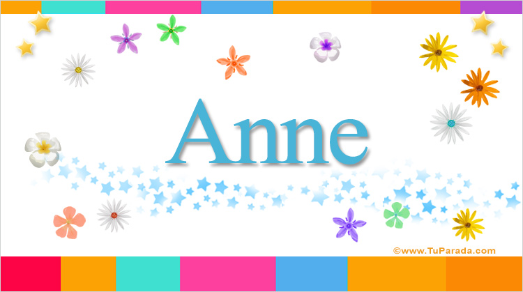 Nombre Anne, Imagen Significado de Anne