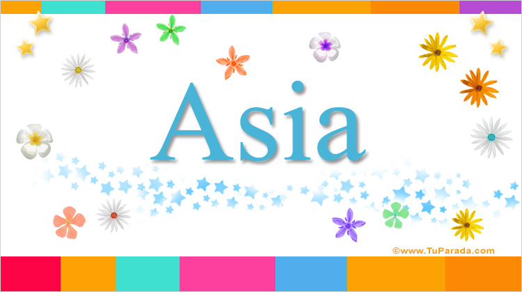 Asia, imagen de Asia