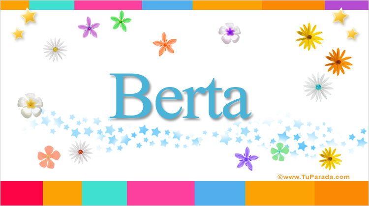 Berta, imagen de Berta